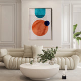 Boho 027 Canvas Art 18" x 24" / 45 x 60 cm / Black
