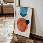 Boho 027 Canvas Art 18" x 24" / 45 x 60 cm / Black