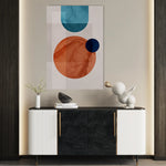 Boho 027 Canvas Art 18" x 24" / 45 x 60 cm / Black