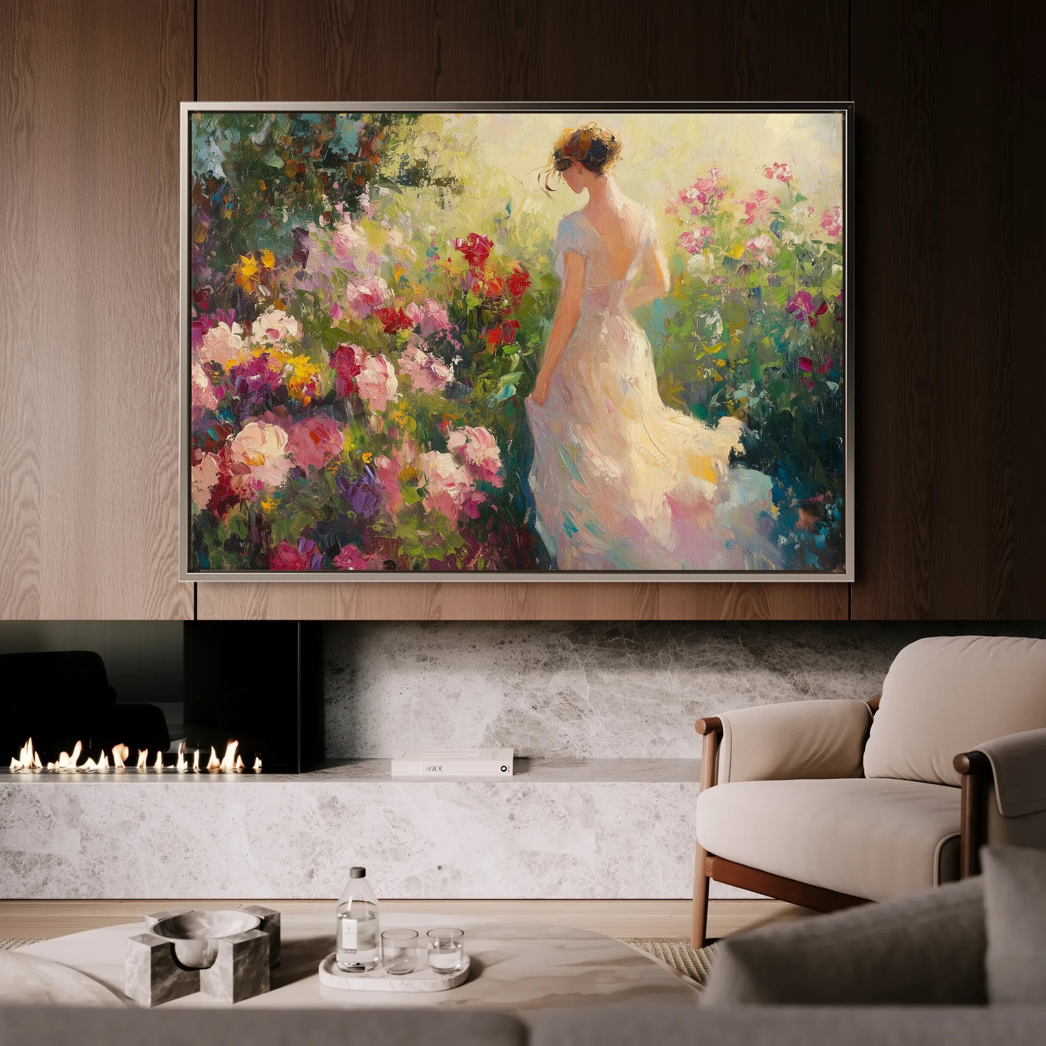 Classic 027 Canvas Art 18" x 24" / 45 x 60 cm / Black