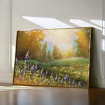Landscape 027 Canvas Art 60 x 40 cm / Black