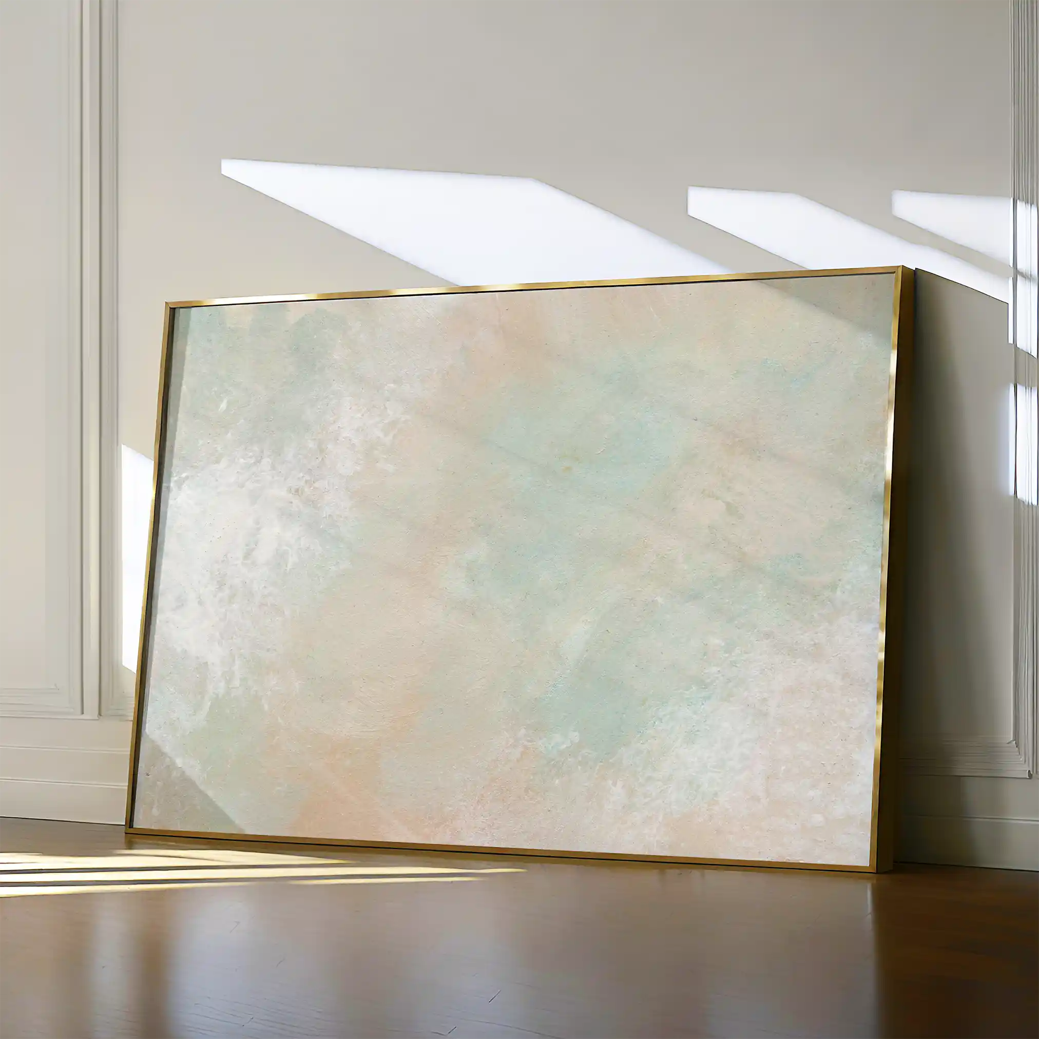 Abstract 028 Canvas Art 18" x 24" / 45 x 60 cm / Black