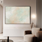 Abstract 028 Canvas Art 18" x 24" / 45 x 60 cm / Black