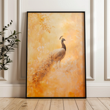 Animals 028 Canvas Art 18" x 24" / 45 x 60 cm / Black