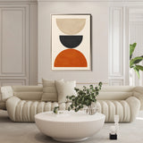 Boho 028 Canvas Art 18" x 24" / 45 x 60 cm / Black