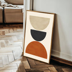 Boho 028 Canvas Art 18" x 24" / 45 x 60 cm / Black