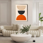 Boho 028 Canvas Art 60 x 40 cm / Black