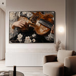 Classic 028 Canvas Art 18" x 24" / 45 x 60 cm / Black