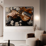 Classic 028 Canvas Art 18" x 24" / 45 x 60 cm / Black