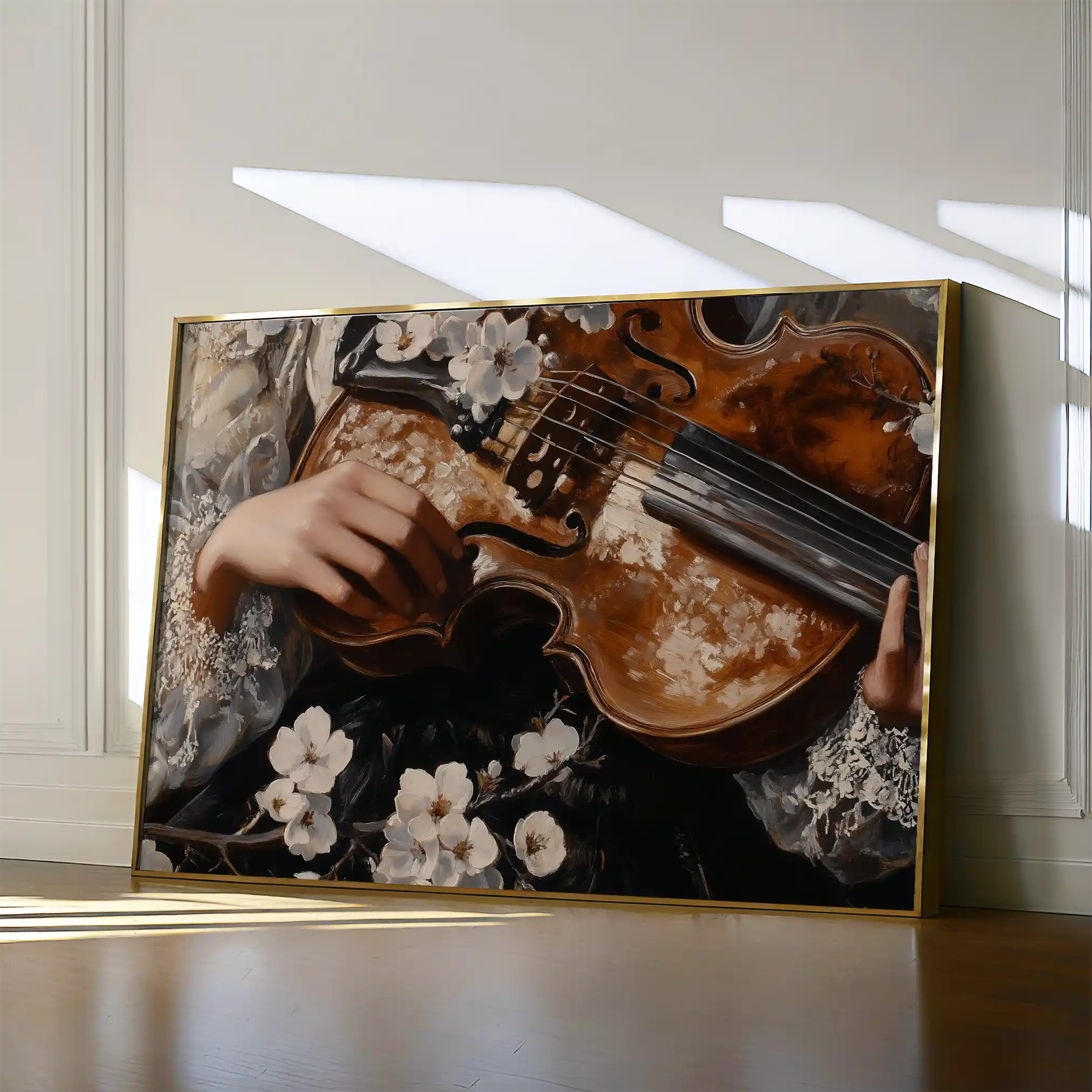 Classic 028 Canvas Art 18" x 24" / 45 x 60 cm / Black