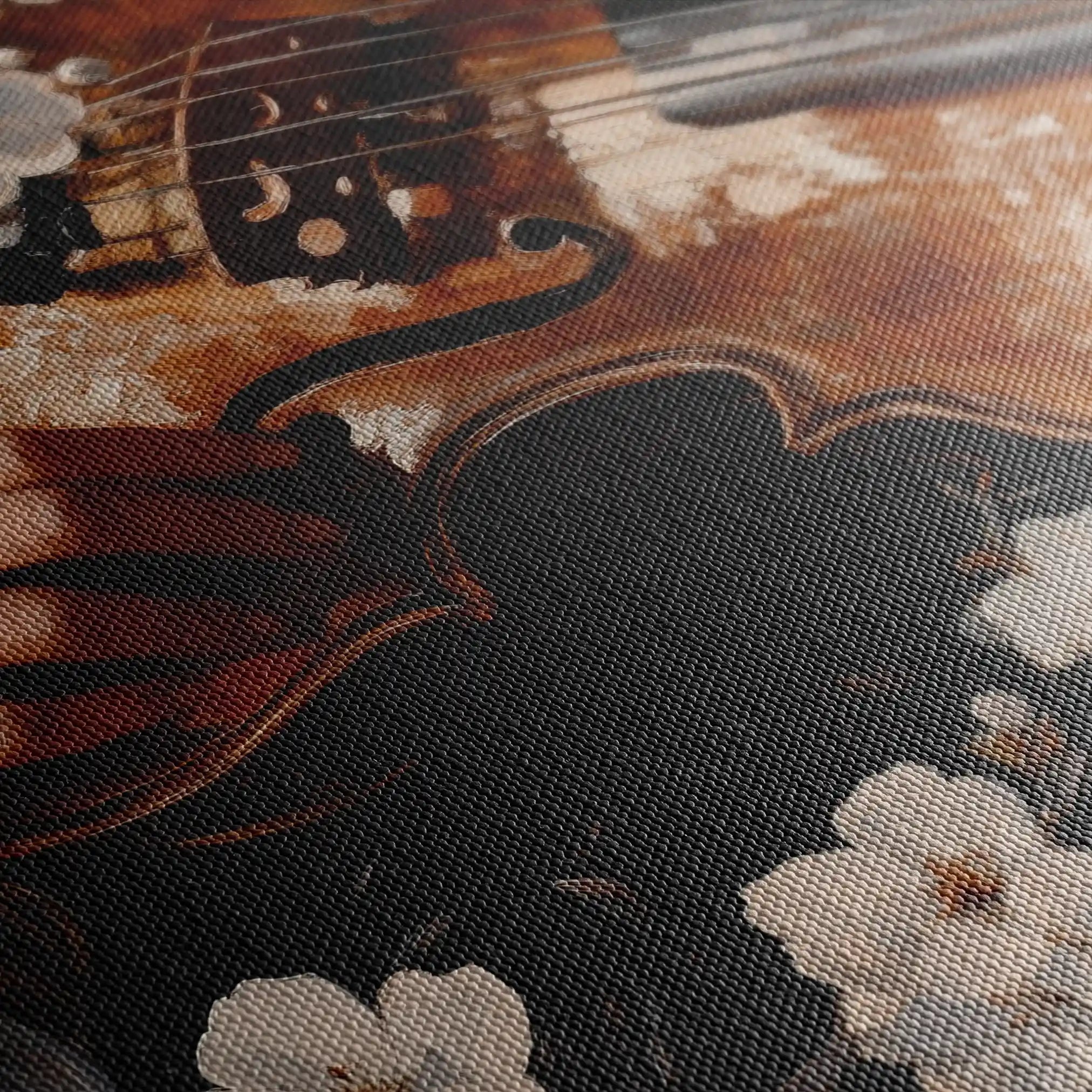 Classic 028 Canvas Art 18" x 24" / 45 x 60 cm / Black