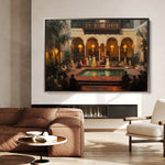 Orientalist 028 Canvas Art 18" x 24" / 45 x 60 cm / Black