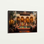 Orientalist 028 Canvas Art 18" x 24" / 45 x 60 cm / Black