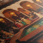 Orientalist 028 Canvas Art 18" x 24" / 45 x 60 cm / Black