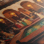 Orientalist 028 Canvas Art 60 x 40 cm / Black