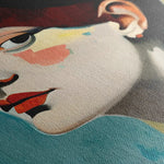 Portrait 028 Canvas Art 60 x 40 cm / Black