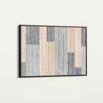 Abstract 029 Canvas Art 18" x 24" / 45 x 60 cm / Black