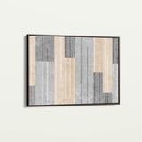 Abstract 029 Canvas Art 18" x 24" / 45 x 60 cm / Black