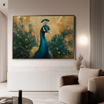 Animals 029 Canvas Art 18" x 24" / 45 x 60 cm / Black