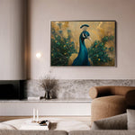 Animals 029 Canvas Art 18" x 24" / 45 x 60 cm / Black