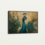 Animals 029 Canvas Art 18" x 24" / 45 x 60 cm / Black