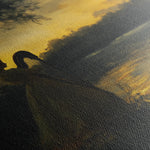 Classic 029 Canvas Art 18" x 24" / 45 x 60 cm / Black