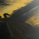 Classic 029 Canvas Art 18" x 24" / 45 x 60 cm / Black