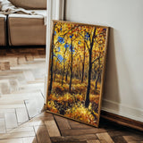 Landscape 029 Canvas Art 18" x 24" / 45 x 60 cm / Black