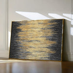 Abstract 030 Canvas Art 18" x 24" / 45 x 60 cm / Black