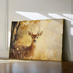 Animals 030 Canvas Art 18" x 24" / 45 x 60 cm / Black