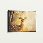 Animals 030 Canvas Art 18" x 24" / 45 x 60 cm / Black