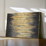 Abstract 030 Canvas Art 60 x 40 cm / Black