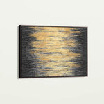Abstract 030 Canvas Art 60 x 40 cm / Black