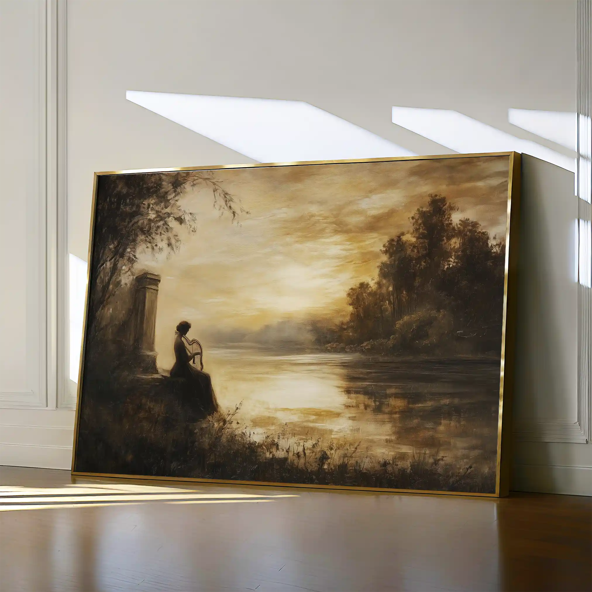 Classic 030 Canvas Art 18" x 24" / 45 x 60 cm / Black