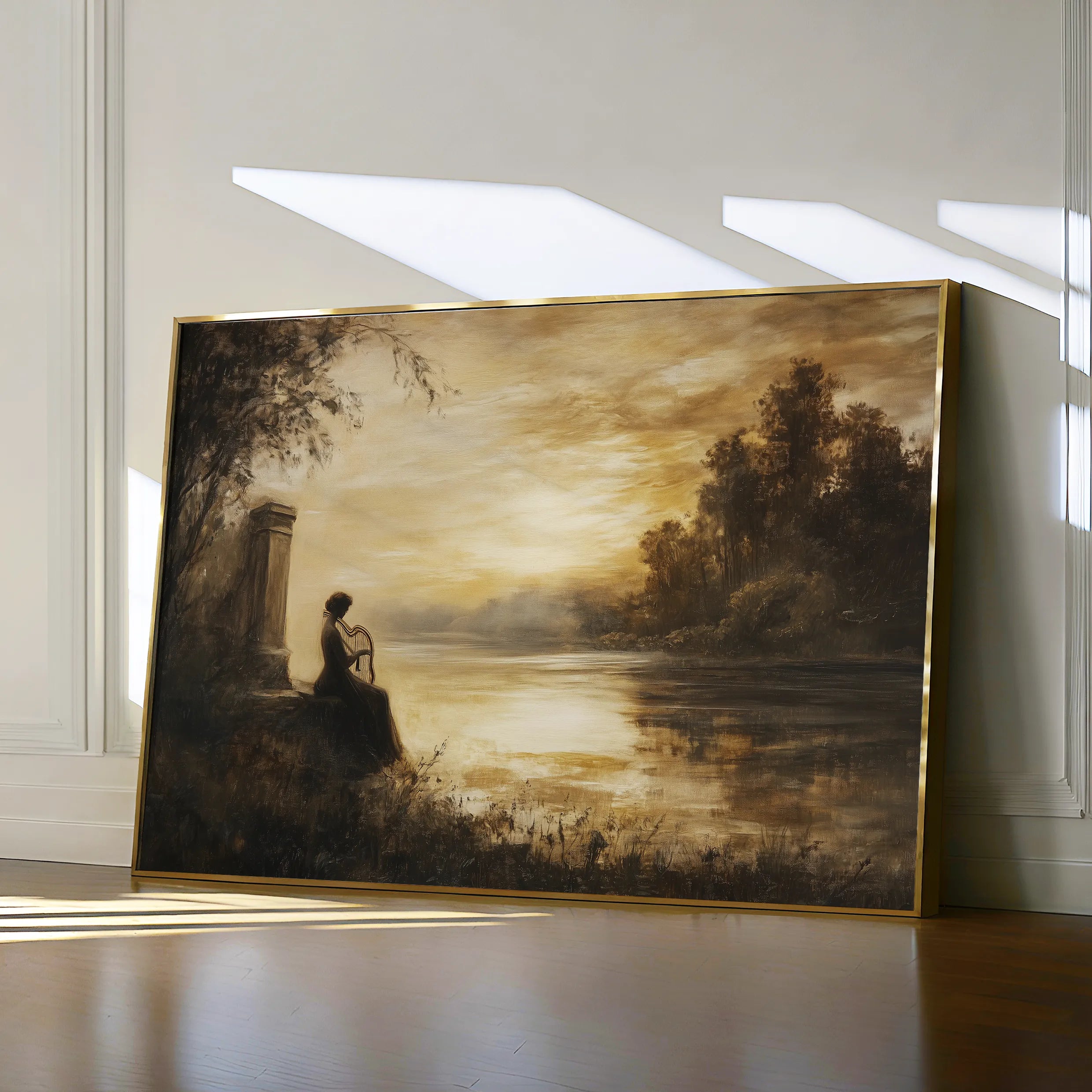 Classic 030 Canvas Art 18" x 24" / 45 x 60 cm / Black