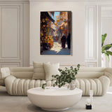 Orientalist 030 Canvas Art 18" x 24" / 45 x 60 cm / Black
