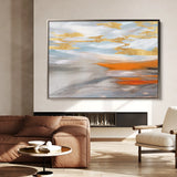 Abstract 031 Canvas Art 18" x 24" / 45 x 60 cm / Black