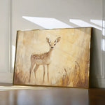 Animals 031 Canvas Art 18" x 24" / 45 x 60 cm / Black