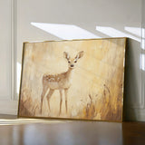 Animals 031 Canvas Art 18" x 24" / 45 x 60 cm / Black