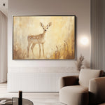 Animals 031 Canvas Art 18" x 24" / 45 x 60 cm / Black
