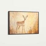 Animals 031 Canvas Art 60 x 40 cm / Black