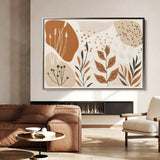 Boho 031 Canvas Art 18" x 24" / 45 x 60 cm / Black