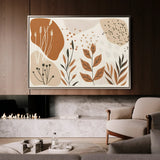 Boho 031 Canvas Art 18" x 24" / 45 x 60 cm / Black