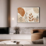 Boho 031 Canvas Art 18" x 24" / 45 x 60 cm / Black