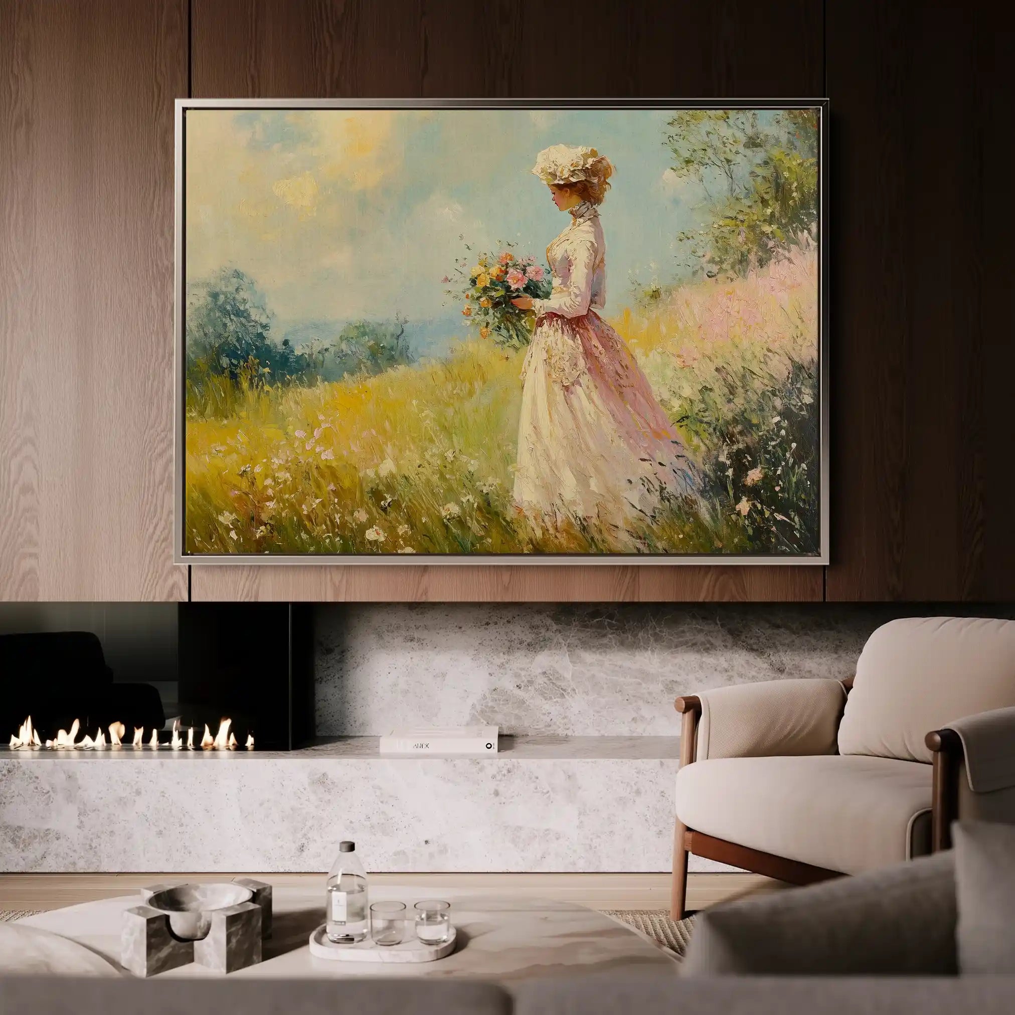 Classic 031 Canvas Art 18" x 24" / 45 x 60 cm / Black