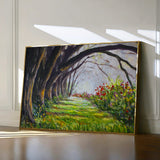 Landscape 031 Canvas Art 18" x 24" / 45 x 60 cm / Black