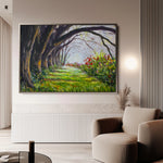 Landscape 031 Canvas Art 18" x 24" / 45 x 60 cm / Black