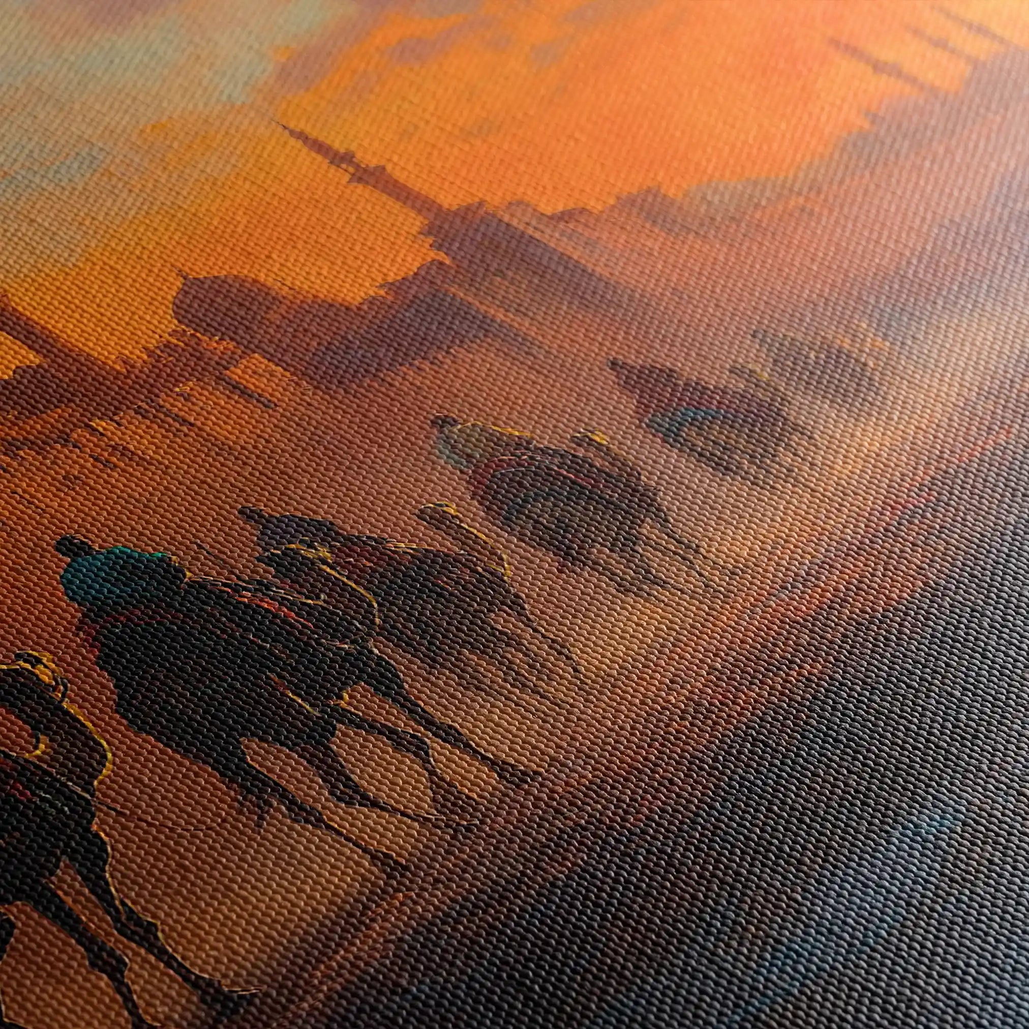 Orientalist 031 Canvas Art 60 x 40 cm / Black