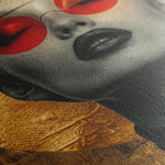 Portrait 031 Canvas Art 18" x 24" / 45 x 60 cm / Black