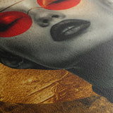 Portrait 031 Canvas Art 18" x 24" / 45 x 60 cm / Black